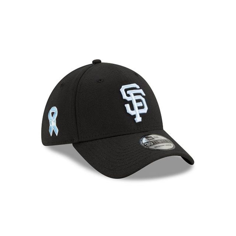 MLB San Francisco Giants Father's Day 39Thirty Stretch Fit (JEA0657) - Black New Era Caps